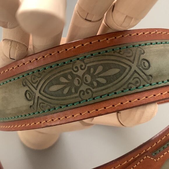 Valentino Vintage Leather Belt - Picture 2 of 9